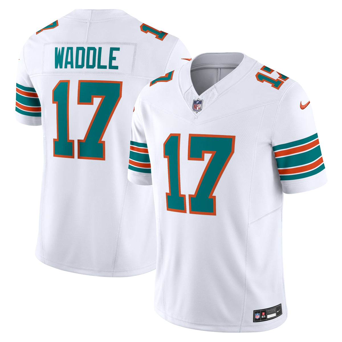 Jaylen Waddle Miami Dolphins Nike Vapor F.U.S.E. Limited Jersey   White
