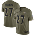 J.K. Dobbins Baltimore Ravens Nike 2022 Salute To Service Limited Jersey   Olive