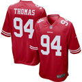 Men s Nike Solomon Thomas Scarlet San Francisco 49ers Player Game Jersey