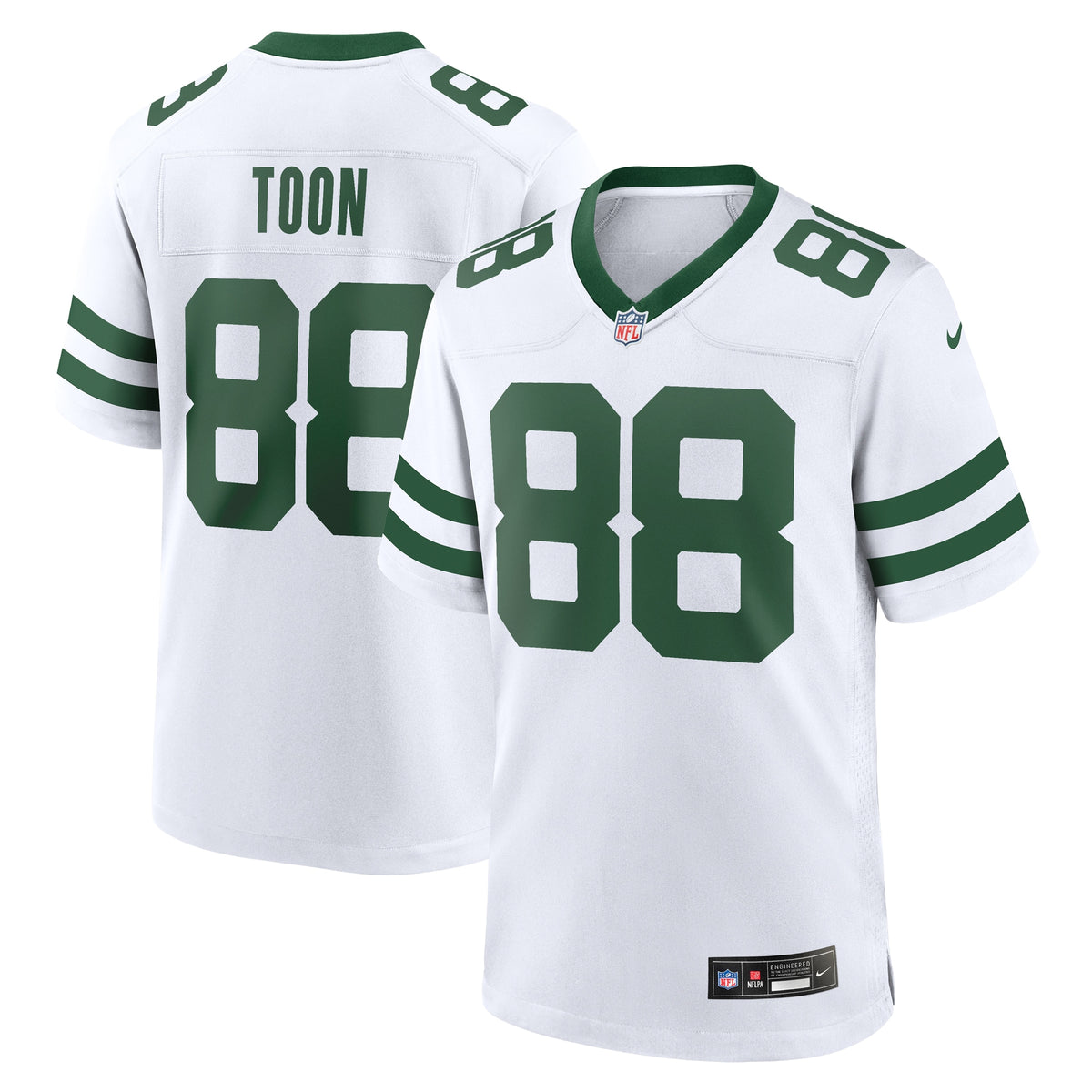 Al Toon New York Jets Nike Legacy Retired Player Game Jersey   White