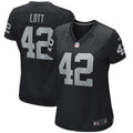 Ronnie Lott Las Vegas Raiders Nike Women s Game Retired Player Jersey   Black
