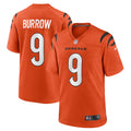 Joe Burrow Cincinnati Bengals Nike Game Jersey   Orange