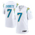 Men s Nike Gerald Everett White Los Angeles Chargers Game Player Jersey