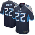 Derrick Henry Tennessee Titans Nike Youth Game Jersey   Navy