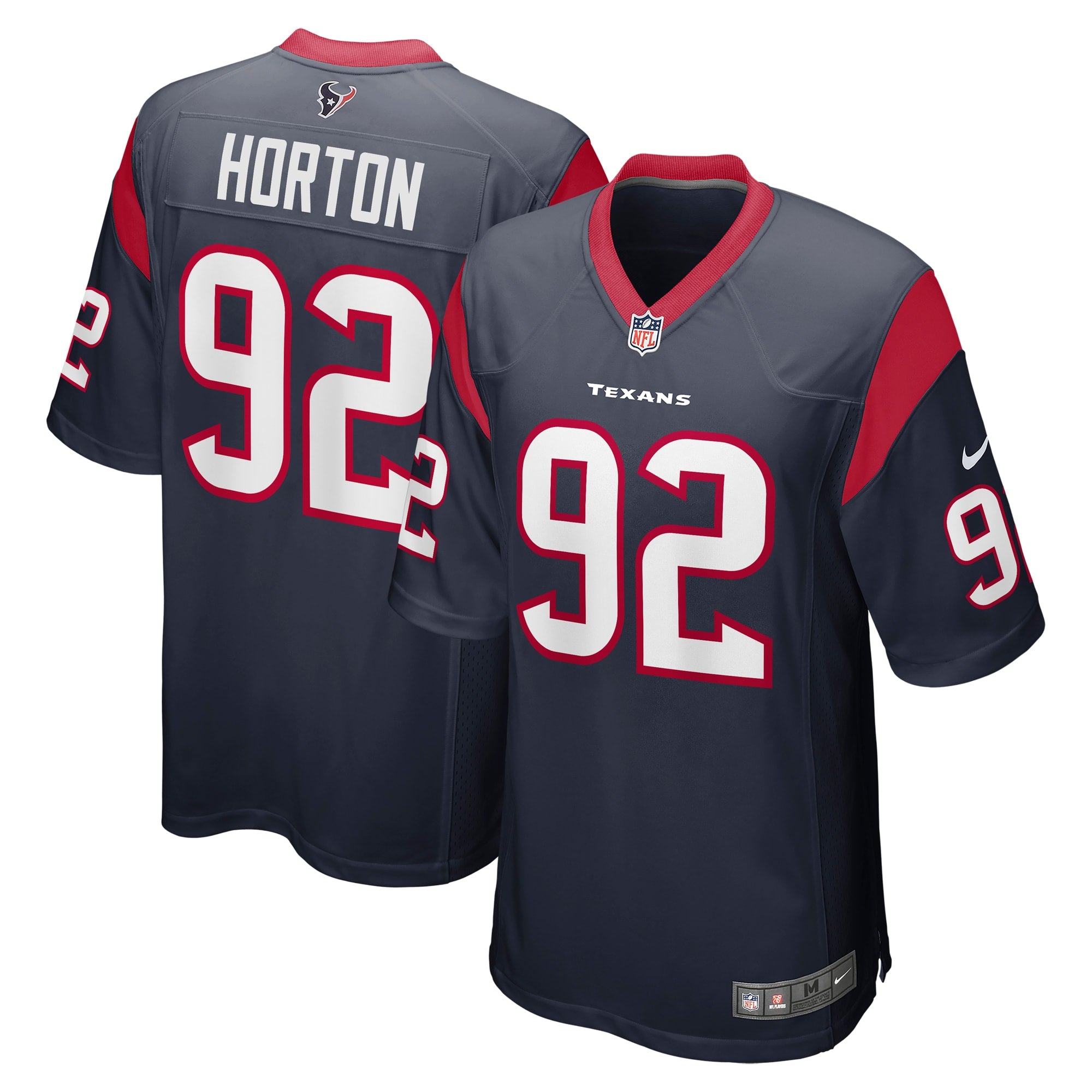 Dylan Horton Houston Texans Nike Team Game Jersey   Navy