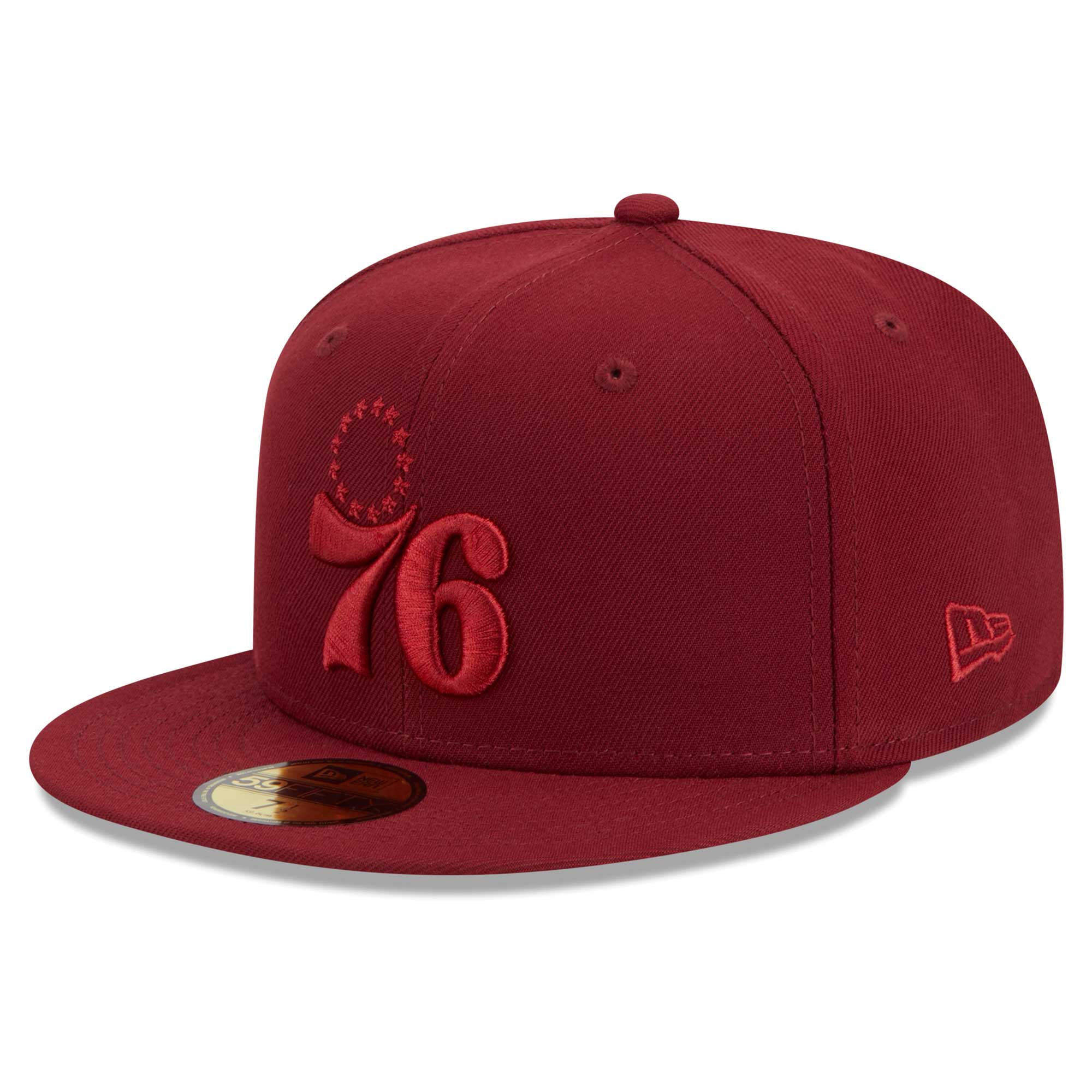 Philadelphia 76ers New Era Color Pack 59FIFTY Fitted Hat - Crimson