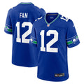 12s Seattle Seahawks Nike Throwback Player Game Jersey Royal