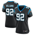 Raequan Williams Carolina Panthers Nike Women s Team Game Jersey   Black