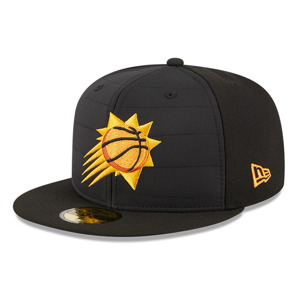 Phoenix Suns New Era Quilted 59FIFTY Fitted Hat - Black