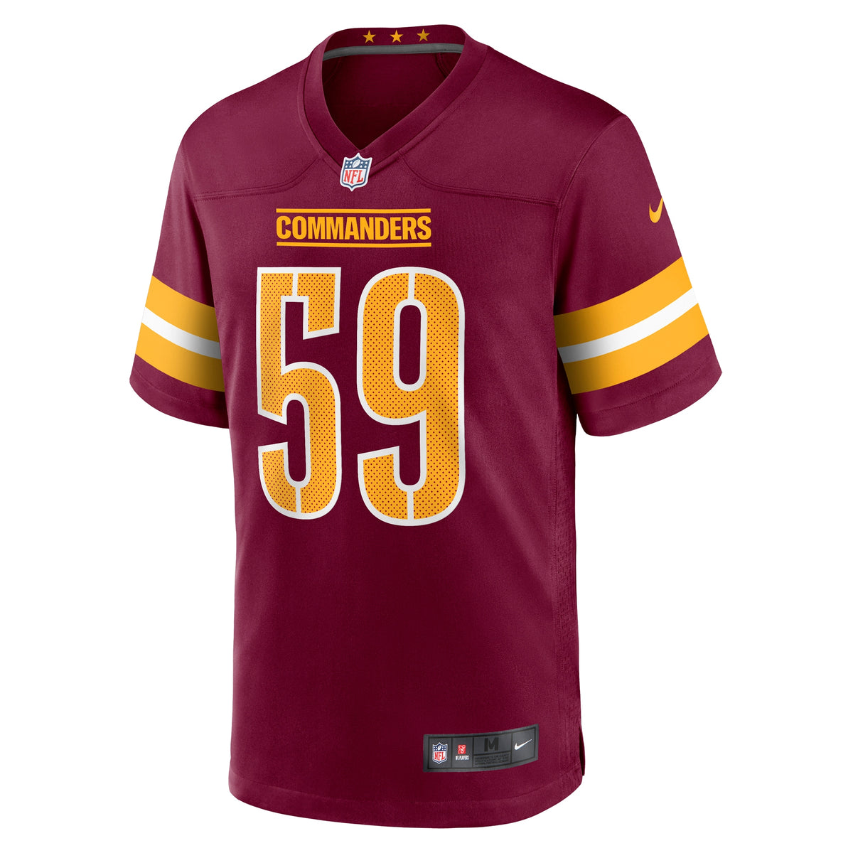 Joshua Pryor Washington Commanders Nike Team Game Jersey   Burgundy