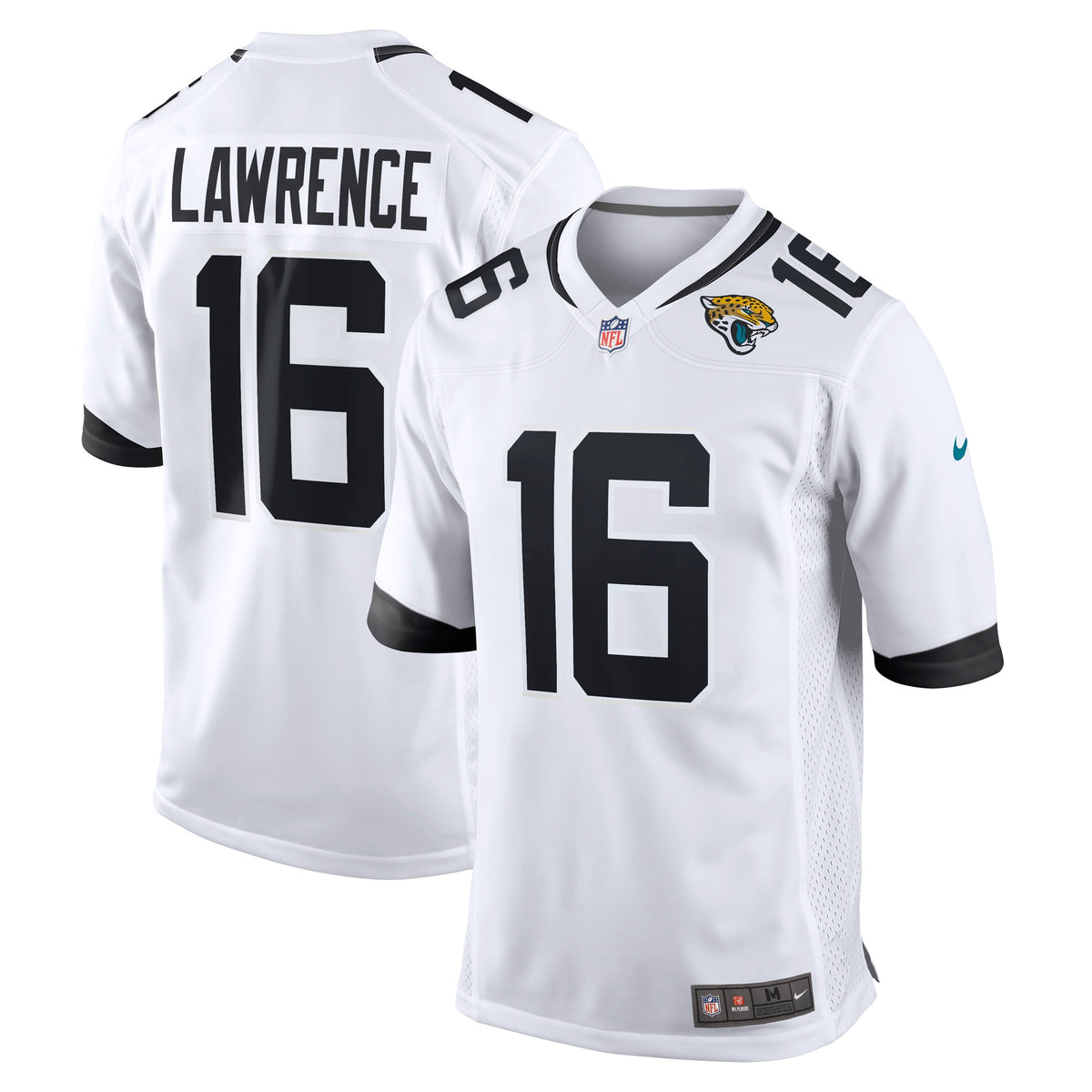Trevor Lawrence Jacksonville Jaguars Nike White Game Jersey   White