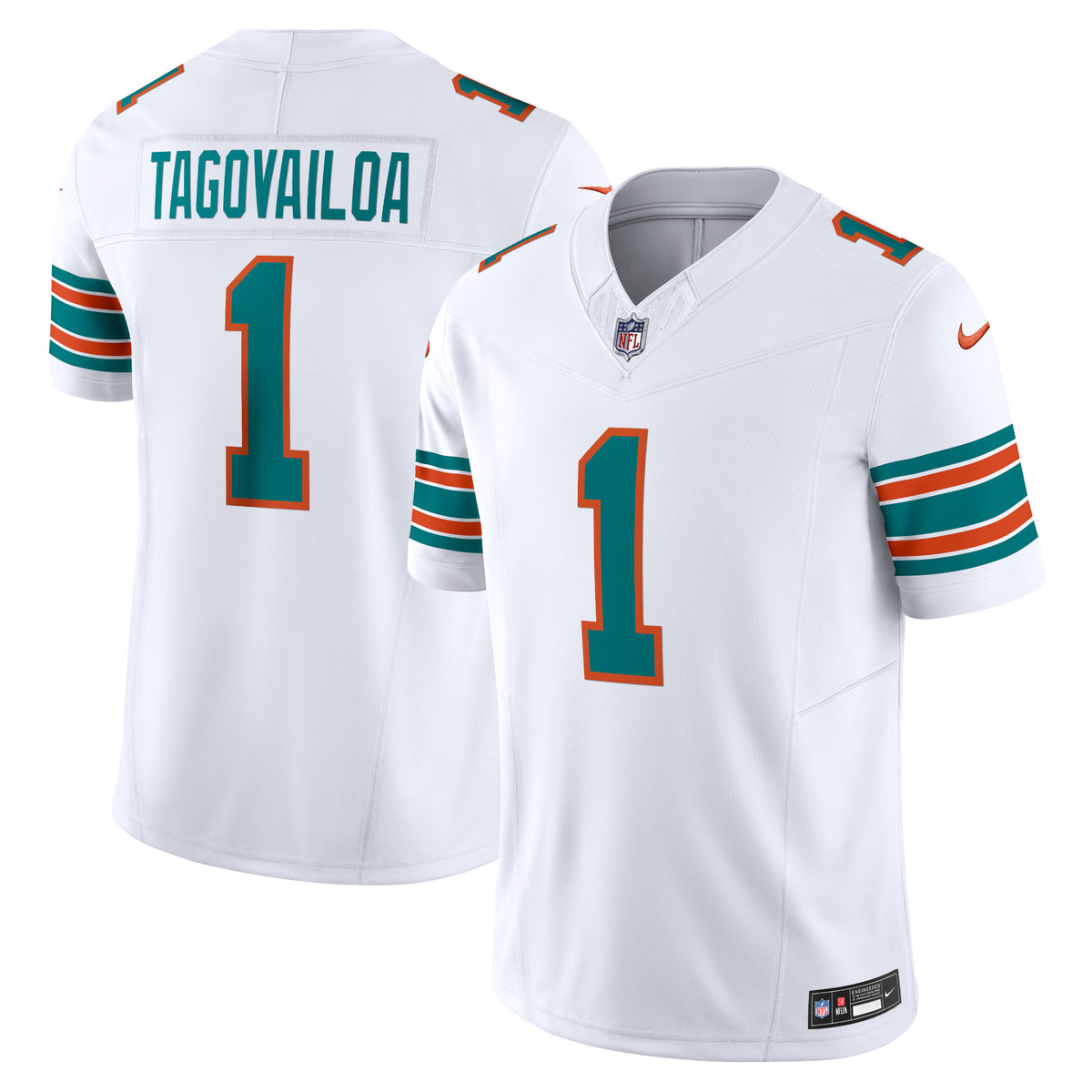 Tua Tagovailoa Miami Dolphins Nike Vapor F.U.S.E. Limited Jersey   White