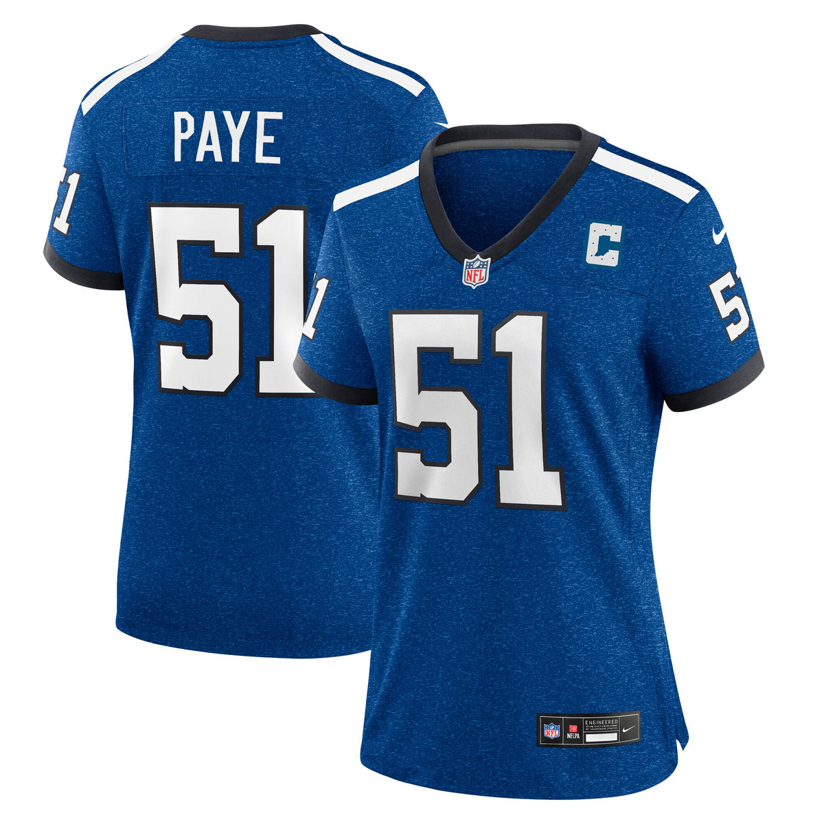 Kwity Paye Indianapolis Colts Nike Women s Indiana Nights Alternate Game Jersey   Royal