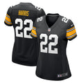 Women s Nike Najee Harris Black Pittsburgh Steelers Game Player Jersey