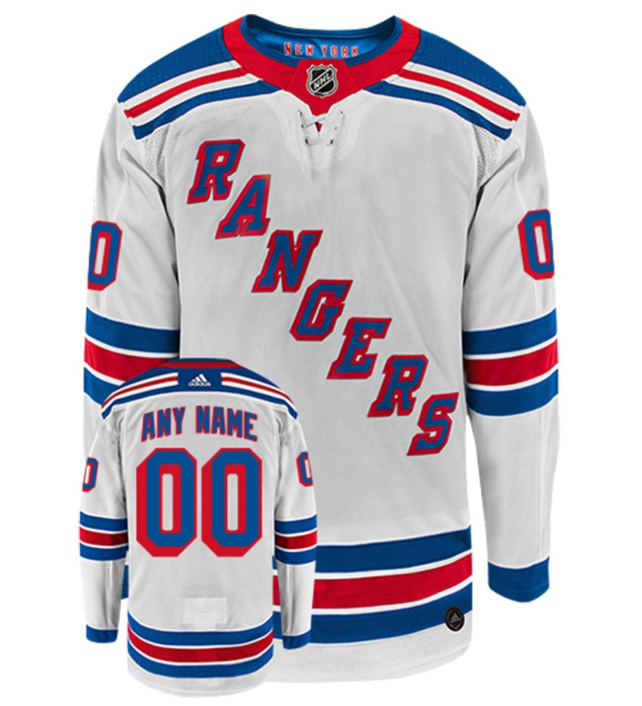 New York Rangers Adidas Authentic Away NHL Hockey Jersey