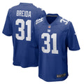 Matt Breida New York Giants Nike Game Jersey Royal
