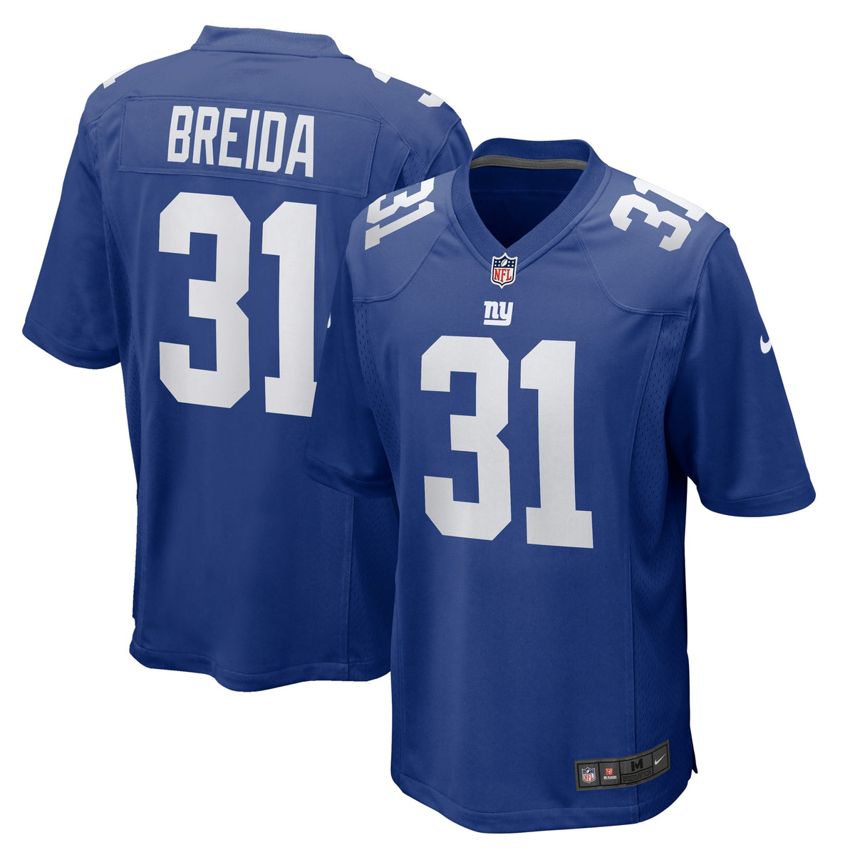 Matt Breida New York Giants Nike Game Jersey Royal