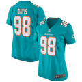 Raekwon Davis Miami Dolphins Nike Women s Game Jersey   Aqua
