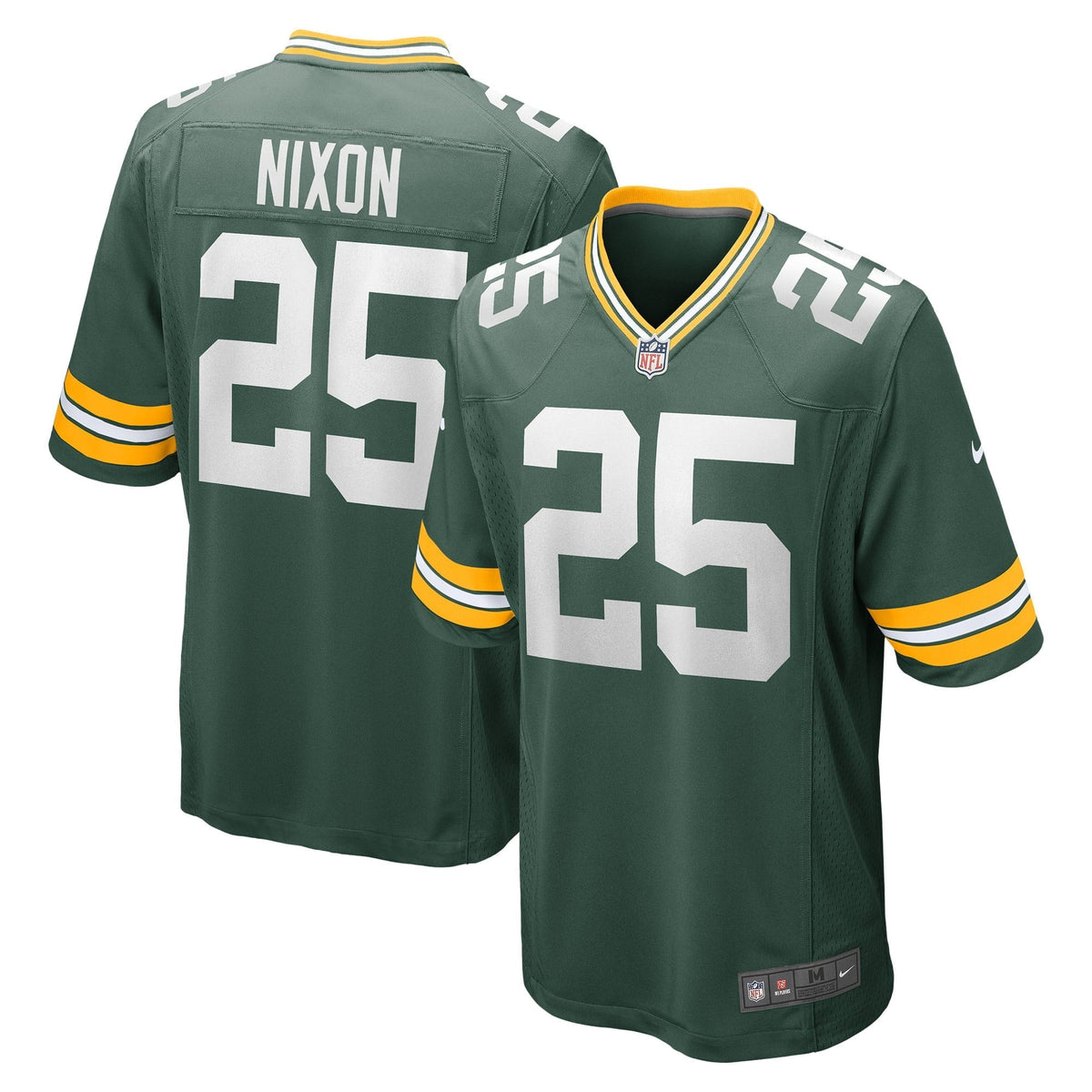 Men s Nike Keisean Nixon Green Green Bay Packers Game Player Jersey