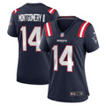 Ty Montgomery New England Patriots Nike Women s Game Jersey   Navy