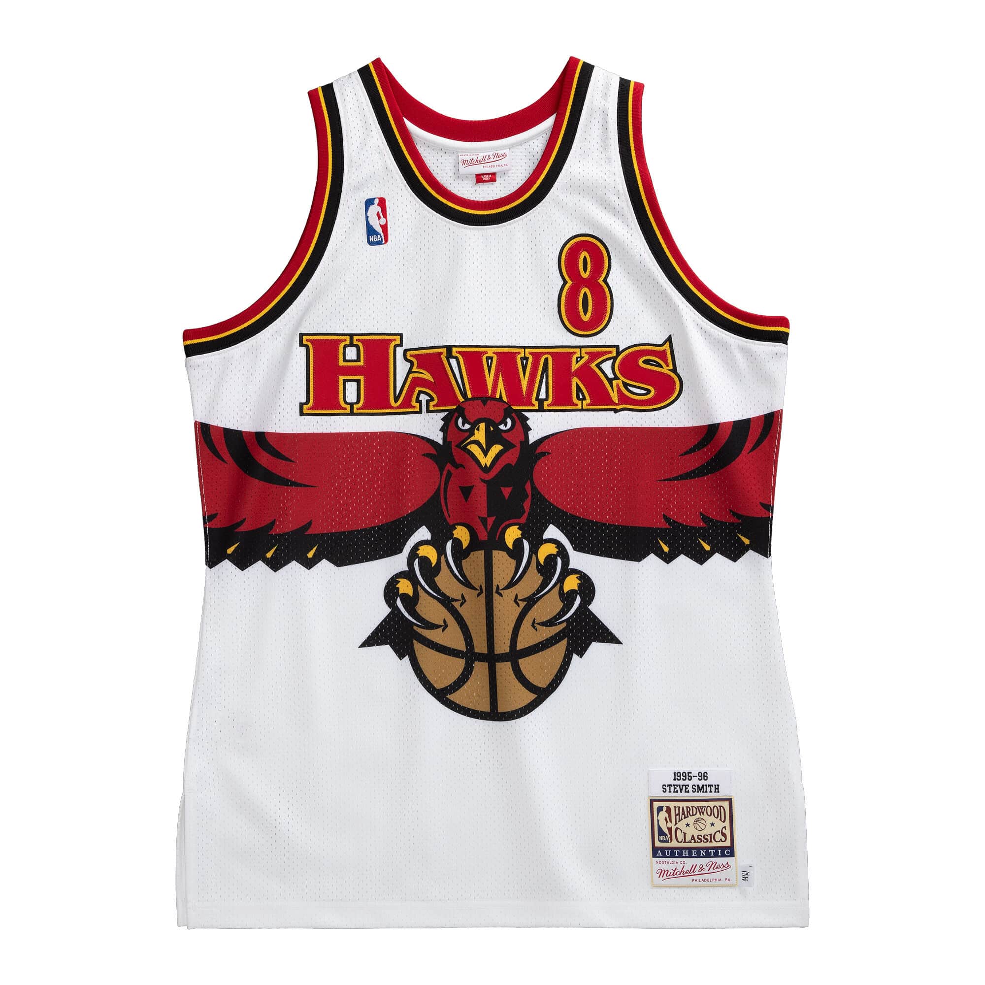 Authentic Steve Smith Atlanta Hawks, NBA Jerseys 1995-96 Jersey