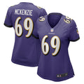 Women s Nike Kahlil McKenzie Purple Baltimore Ravens Game Jersey
