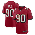 Logan Hall Tampa Bay Buccaneers Nike Game Player Jersey   Red