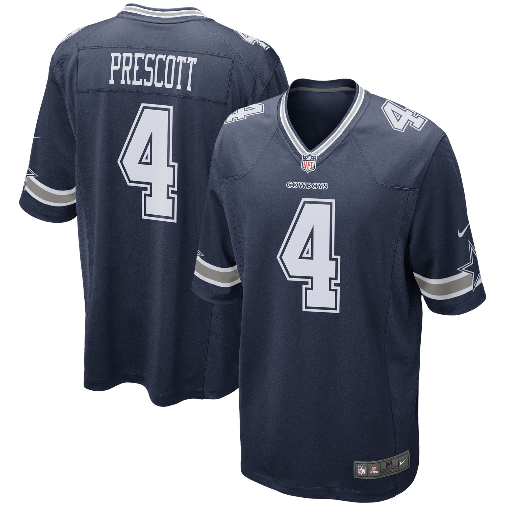 Dak Prescott Dallas Cowboys Nike Game Team Jersey   Navy