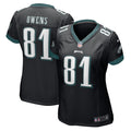 Women s Nike Terrell Owens Black Philadelphia Eagles Retired Player Jersey