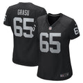 Hroniss Grasu Las Vegas Raiders Nike Women s Game Player Jersey   Black