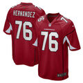 Will Hernandez Arizona Cardinals Nike Game Player Jersey   Cardinal