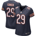 Tarik Cohen Chicago Bears Nike Women s Game Player Jersey   Navy