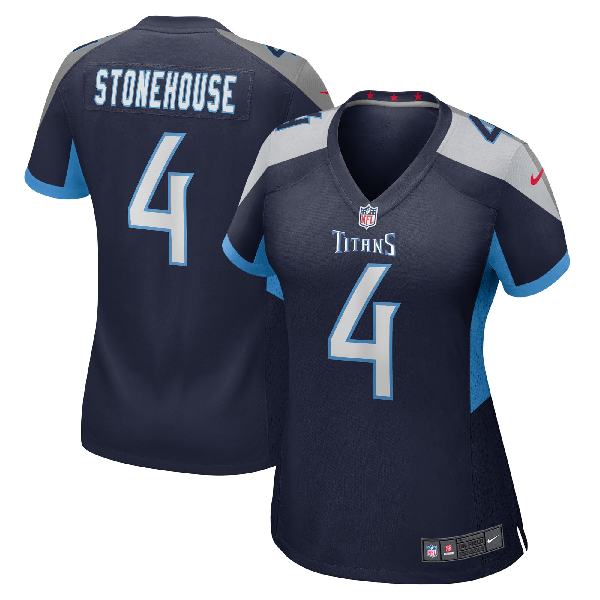 Ryan Stonehouse Tennessee Titans Nike Women s Game Player Jersey   Navy