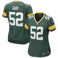 Women s Green Bay Packers Rashan Gary Game Jersey Green