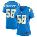 Tae Crowder Los Angeles Chargers Nike Women s Team Game Jersey   Powder Blue