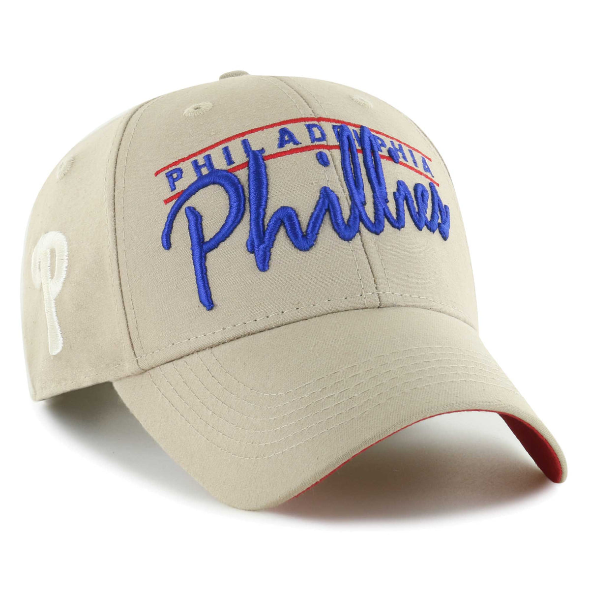 Philadelphia Phillies '47 Atwood MVP Adjustable Hat - Khaki