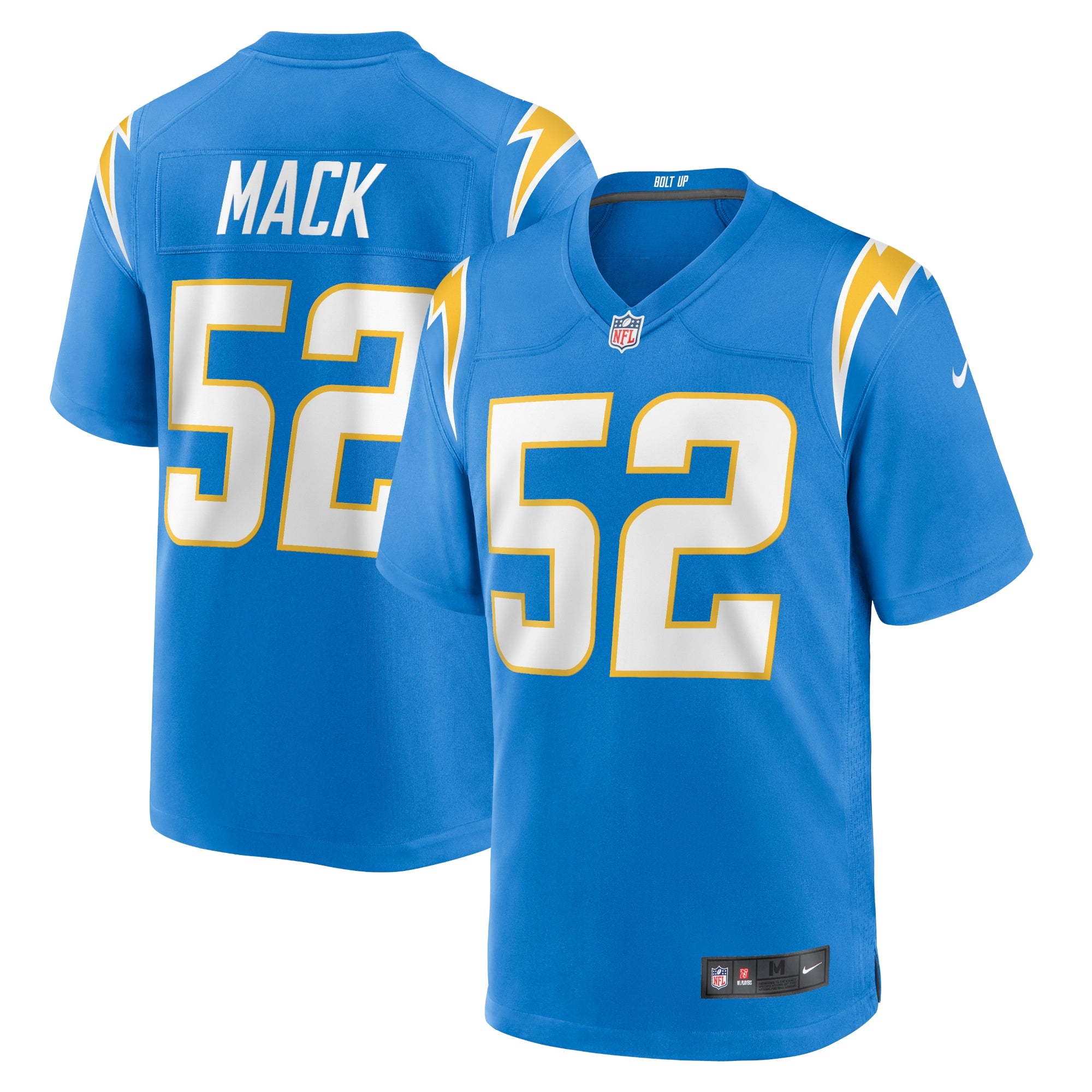 Khalil Mack Los Angeles Chargers Nike Game Jersey   Powder Blue