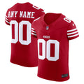 San Francisco 49ers Nike Vapor F.U.S.E. Elite Custom Jersey   Scarlet