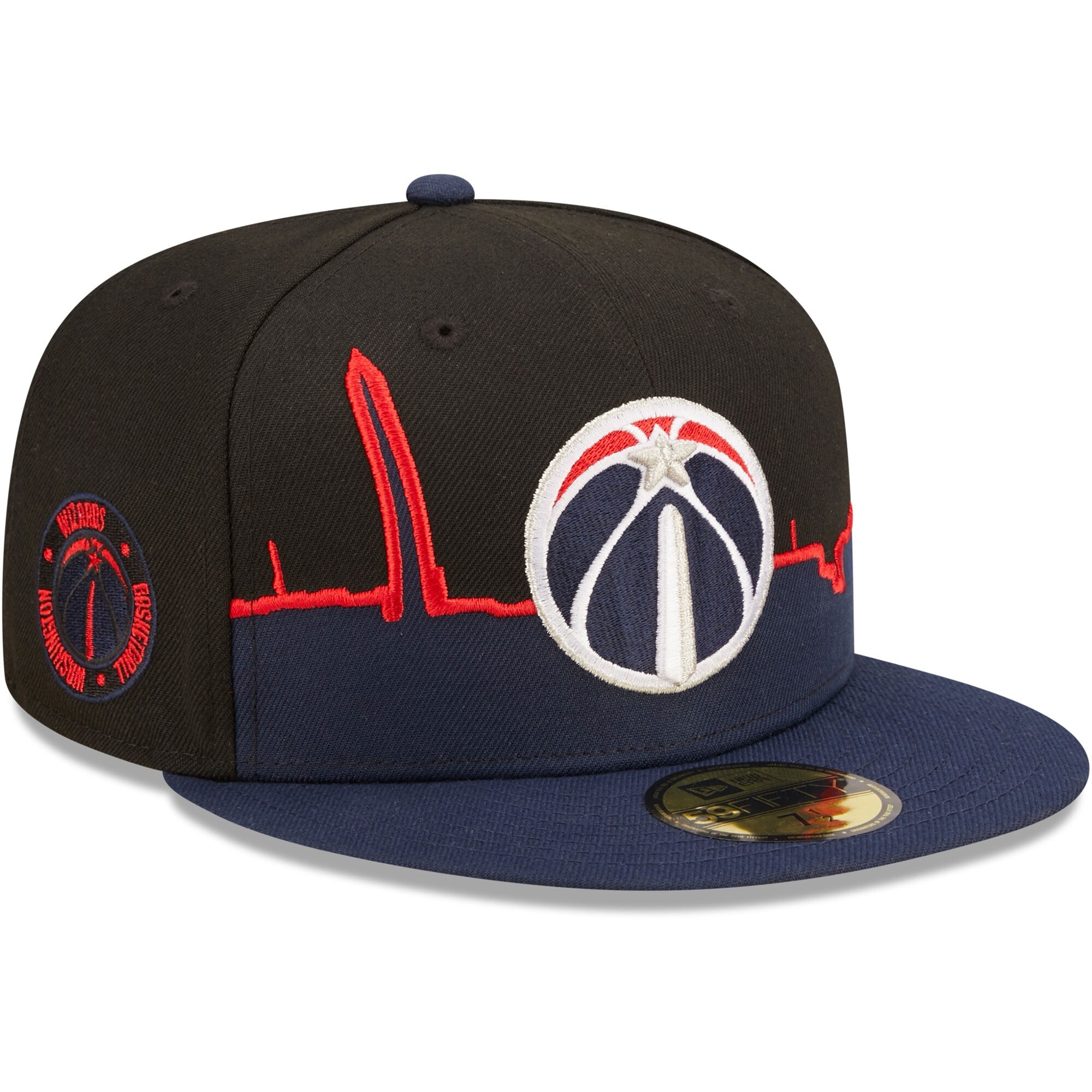 Washington Wizards New Era 2022 Tip-Off 59FIFTY Fitted Hat - Navy/Black