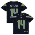 DK Metcalf Seattle Seahawks Nike Preschool Game Jersey Navy