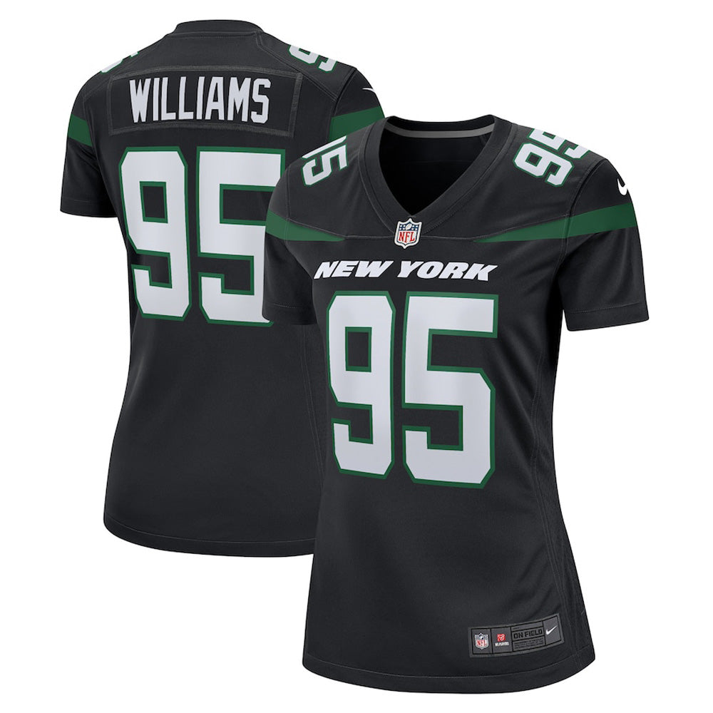 Women s New York Jets Quinnen Williams Game Jersey   Black