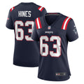 Chasen Hines New England Patriots Nike Women s Game Player Jersey   Navy