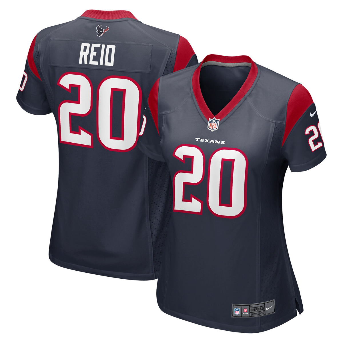 Justin Reid Houston Texans Nike Women s Game Jersey   Navy