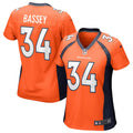 Women s Nike Essang Bassey Orange Denver Broncos Game Jersey