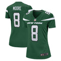 Women s New York Jets Elijah Moore Game Player Jersey Gotham Green