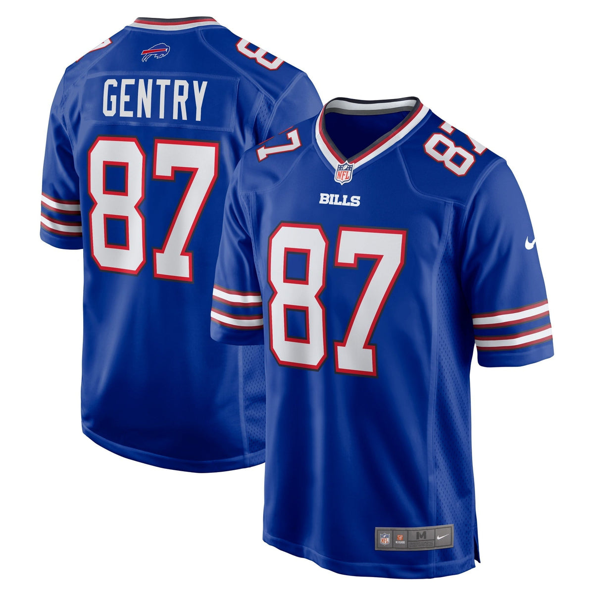 Men s Nike Tanner Gentry Royal Buffalo Bills Game Jersey