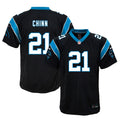 Jeremy Chinn Carolina Panthers Nike Youth Game Jersey   Black