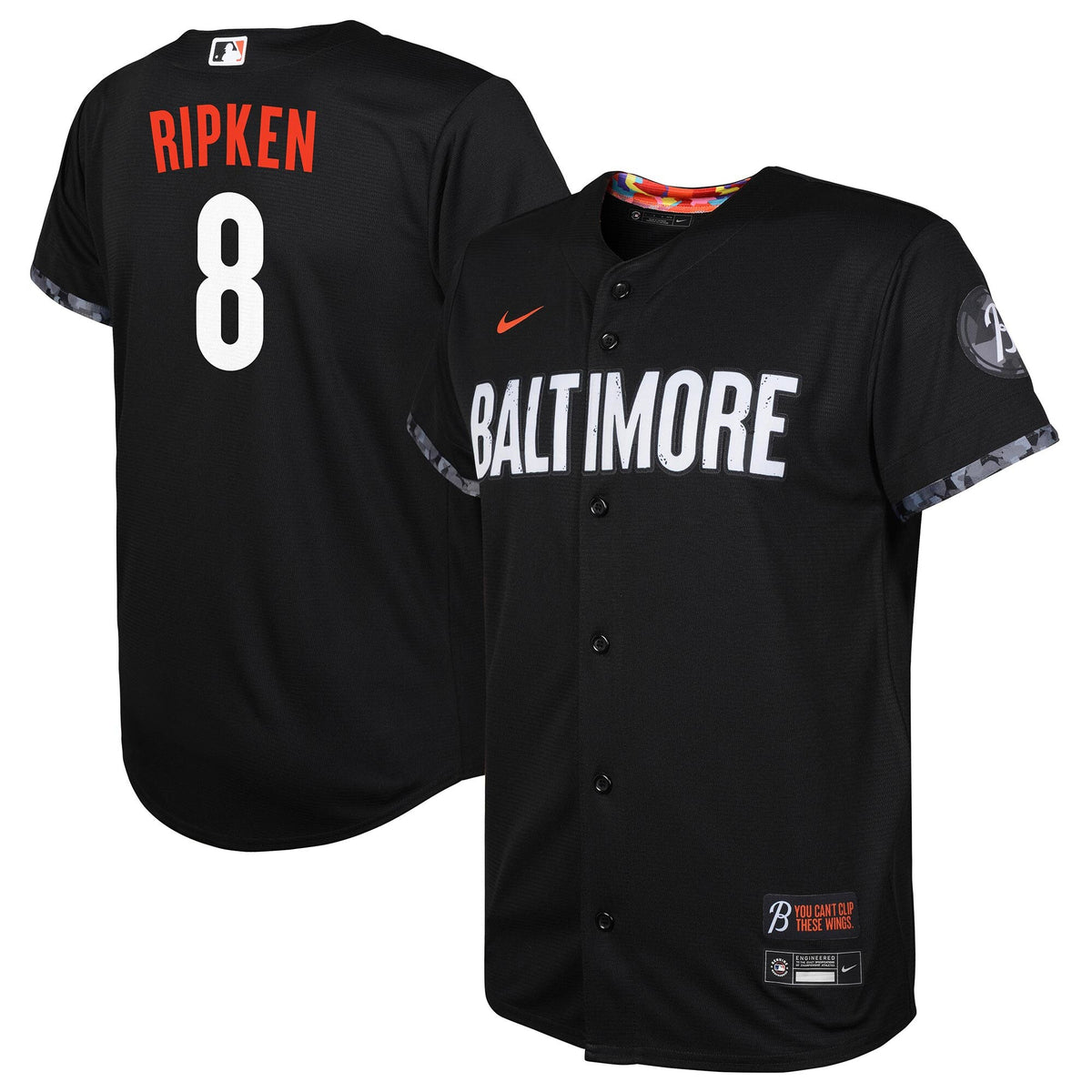 Cal Ripken Baltimore Orioles Nike Toddler 2023 City Connect Replica Player Jersey - Black