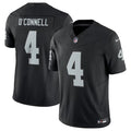 Men s Las Vegas Raiders  Aidan O Connell Black 2023 F.U.S.E Vapor Untouchable Stitched Football Jerseys
