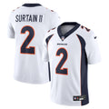 Patrick Surtain II Denver Broncos Nike  Vapor Untouchable Limited Jersey   White